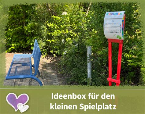 Ideenbox Auf Dem Kleinen Spielplatz Th Ringen Erfurt Salomonsborn