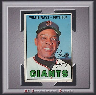 Topps Willie Mays Vg A San Francisco Giants Td Ebay