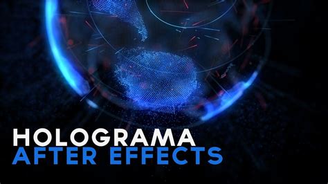 Holograma After Effects Tutorial Youtube