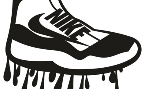 Dripping Nike Nike Drip Just Do It Svg Silhouette Cameo Cricut Cut File Vector Png Eps Dxf