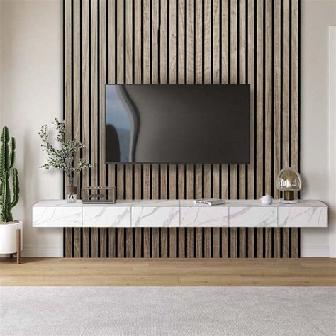 TV Panel Wooden Slat Wall Panel Vertical Wood Slat Ideas Feature