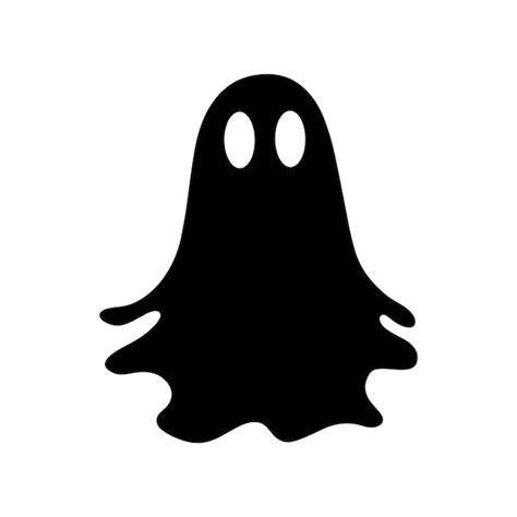 Ghost Silhouette Clip Art