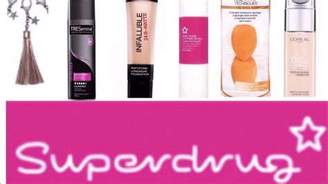 Superdrug Haul Drugstore Makeup Skincare Beauty Bee Youtube