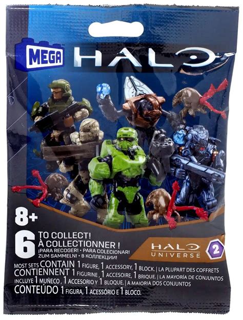 Halo Universe Series 2 Mini Figure Mystery Pack 1 Random Figure Mega Construx Toywiz