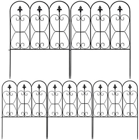 Relax Life Gartenzaun St Ck Set X Cm Teichzaun Metall