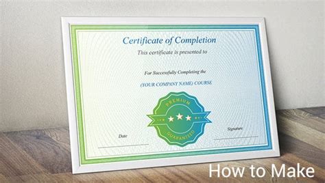 How To Make A Certificate In Microsoft Word Tutorial