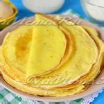 Блины с грибами
