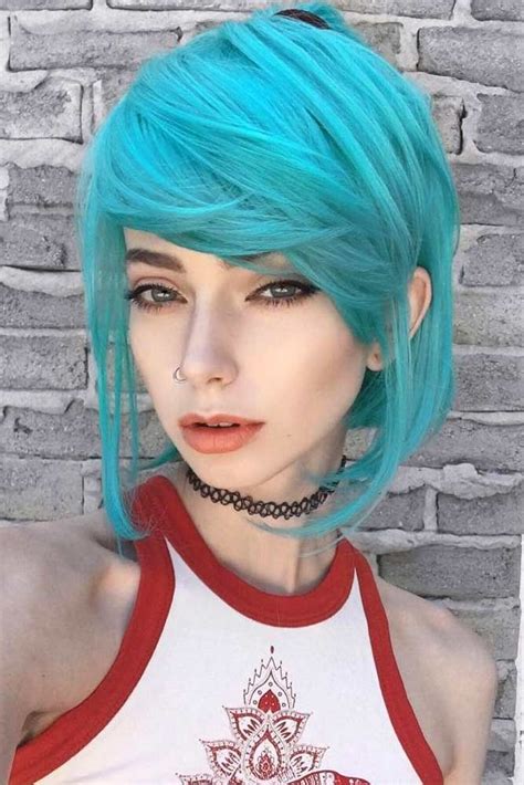 TOP 40 Ideas Of Original And Colorful Emo Hair Styles | Emo hair, Short ...