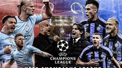 LINK TV Online SCTV Live Streaming Man City Vs Inter Milan Final Liga