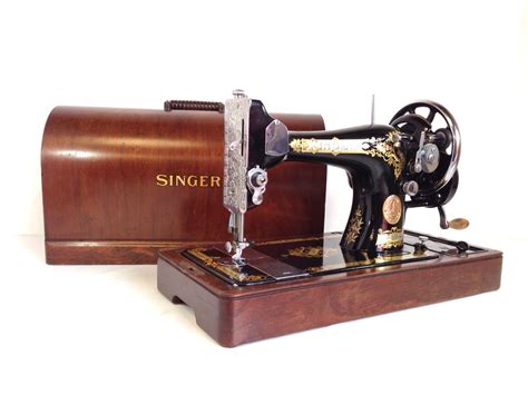 Singer K Refurbished In Its Original Dome Shaped Bentwood Case