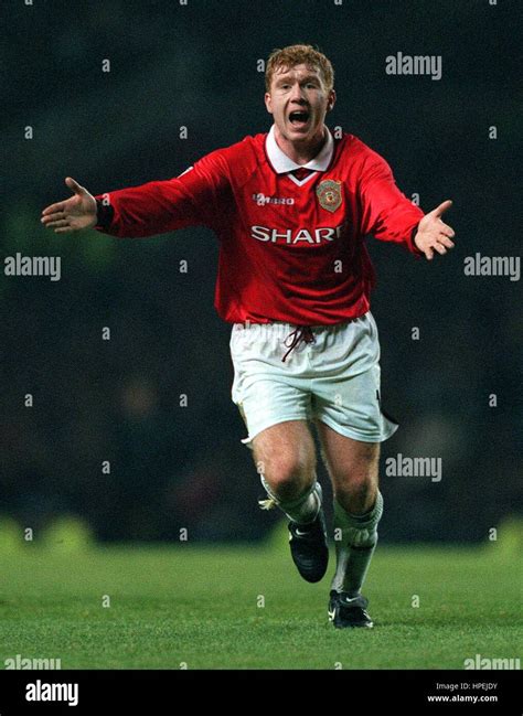 Paul Scholes Manchester United Fc October Stock Photo Alamy