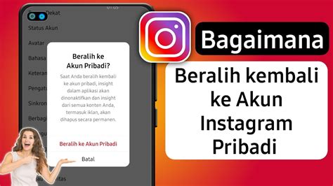 Cara Mengubah Akun Bisnis Ke Akun Pribadi Instagram Meta Versi