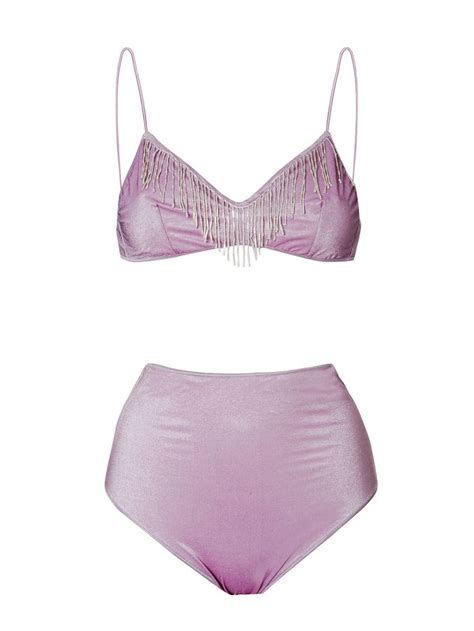Lilac High Waisted Bikini High Waisted Bikini Bikinis High Waisted