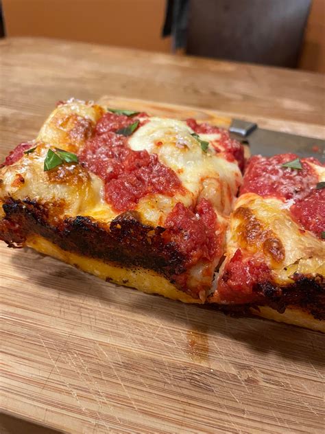 Sourdough Detroit Style R Pizza