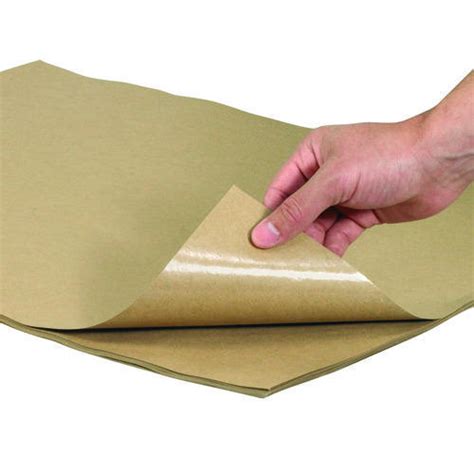 Poly Coated Paper Board Pattern Plain Color Brown At Rs