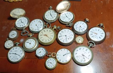 Lot De Montres Gousset M Canique Ancien Eur Picclick Fr