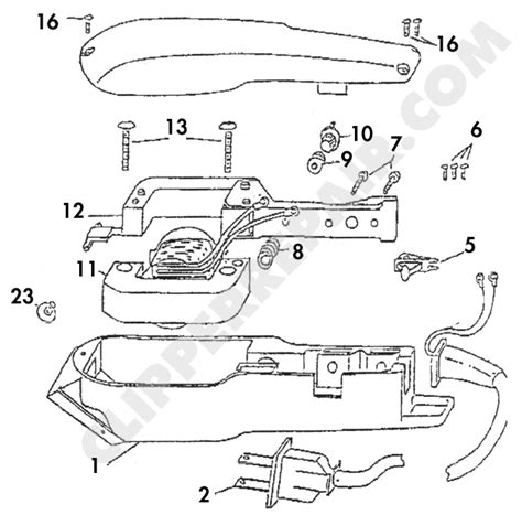 Wahl Clipper Parts Diagram