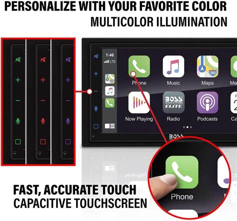 Boss Audio Elite Bv Acp Apple Carplay Android Auto Mechless