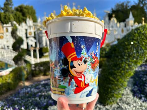 New 2023 Holiday Popcorn Bucket Available at Disneyland Resort - Disney ...