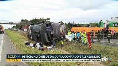 Bom Dia Paran Per Cia No Nibus Da Dupla Conrado E Aleksandro Deve