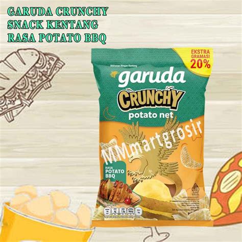 Garuda Crunchy Snack Kentang Rasa Potato Bbq G G Lazada Indonesia