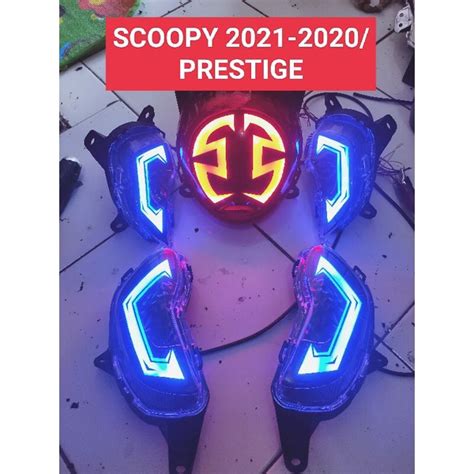 Jual Lampu Custom Scoopy Stoplamp Sein Scoopy 2020 2023 Prestige