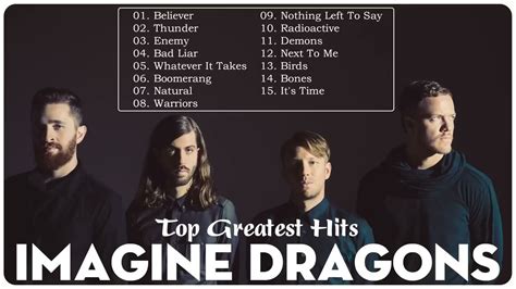 Imagine Dragons Greatest Hits Playlist Best Songs Imagine Dragons Full Album 2022 Youtube