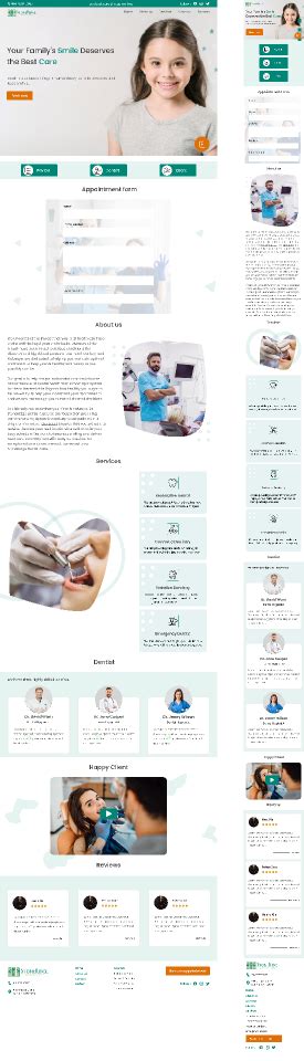 Dental Services Landing Page Figma To Unb Aktarul Figma