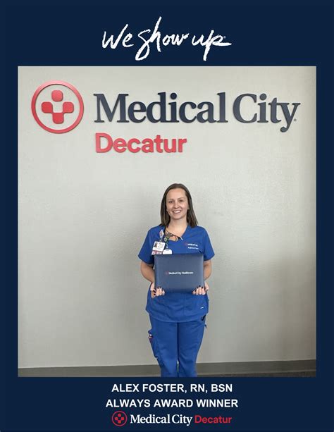 🏆 ALWAYS Award Winner – Alex... - Medical City Decatur | Facebook