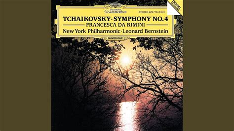 Tchaikovsky Symphony No 4 In F Minor Op 36 II Andantino In Modo