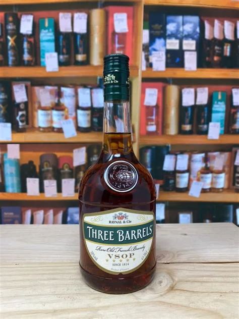 Three Barrels Brandy VSOP 38% 70cl-Brandy - Cambridge Wine Merchants