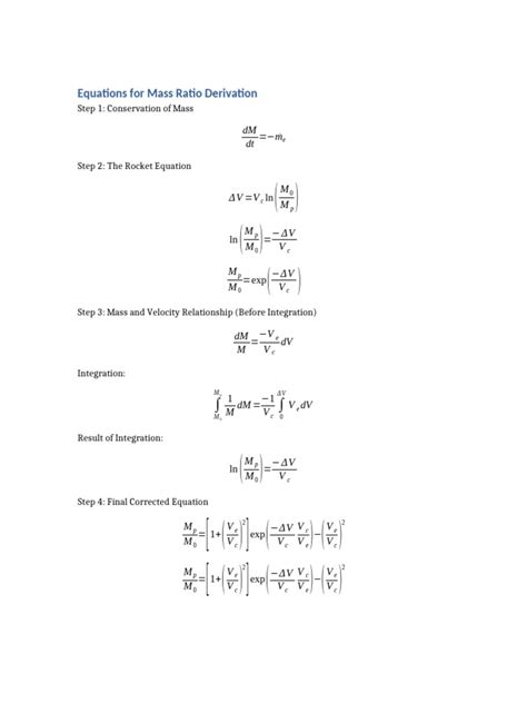 The Balance Of Power: How To Weigh Your Options With Perfect Mass Ratio Calculations