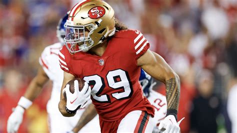 San Francisco 49ers safety Talanoa Hufanga nabs tap-drill interception ...