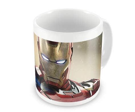 Caneca Personalizada Marvel Homem De Ferro Elo