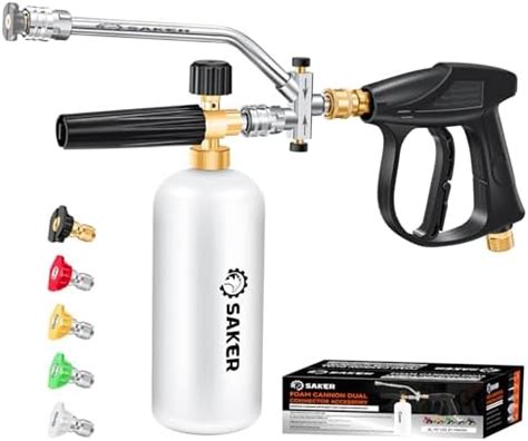 Amazon Pwaccs Pressure Washer Gun With Foam Cannon Short Pressure