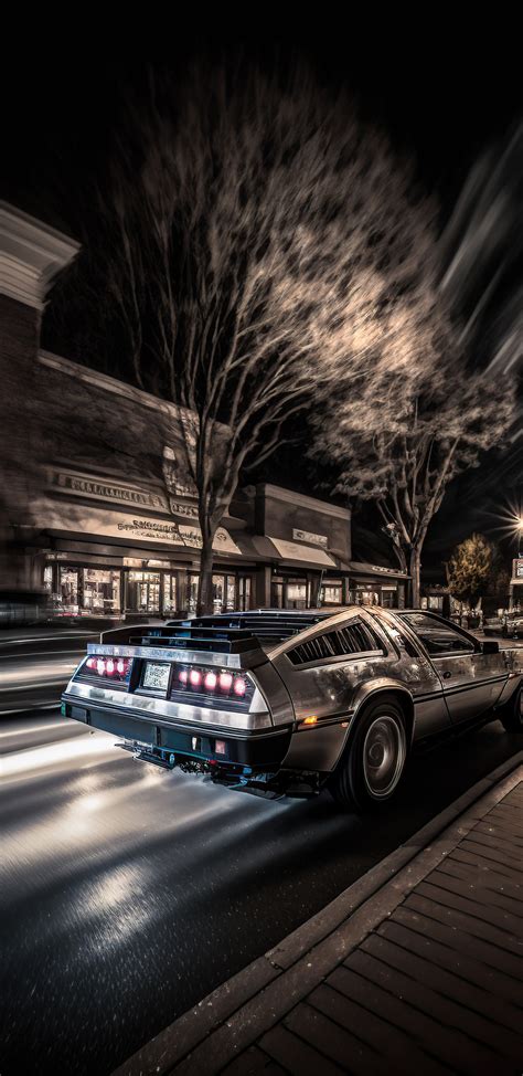 1440x2960 Delorean In City Samsung Galaxy Note 98 S9s8s8 Qhd Hd 4k