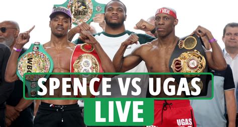 Errol Spence Vs Yordenis Ugas En Vivo Hora De Inicio Transmisi N En