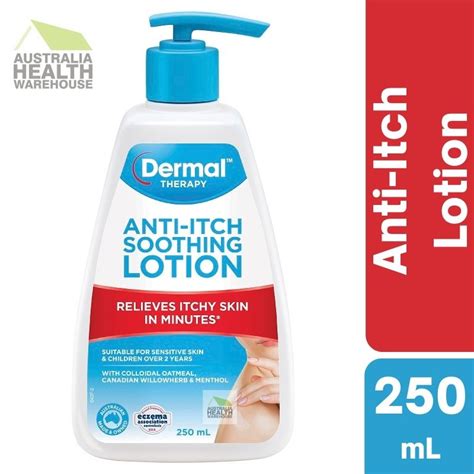 Dermal Therapy Anti Itch Soothing Lotion 250ml Pump Australia Health Warehouse