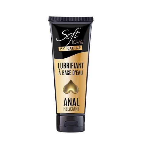 Lubrifiant anal relax à base d eau 100ml Soft Love