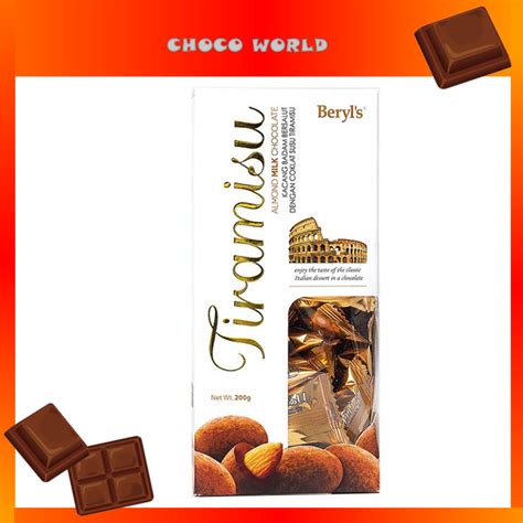 Beryl S Tiramisu Almond Milk Chocolate G Exp February Lazada