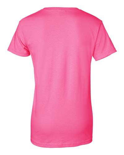 Safety Pink Ladies Ultra Cotton T Shirt Shore Promotions