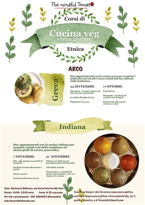 Arco Nuovi Corsi Di Cucina Vegan Senza Glutine Etnica Trento Blog