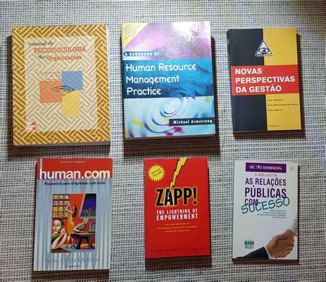 Livros De Gest O Recursos Humanos E Psicologia Benfica Olx Portugal