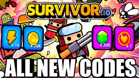 Latest SURVIVOR IO PROMO CODES 2023 SURVIVOR IO CODES JUNE 2023