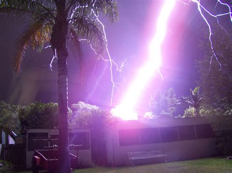 Spectacular And Scary Photos Of Huge Lightning Bolts Striking Balad Air