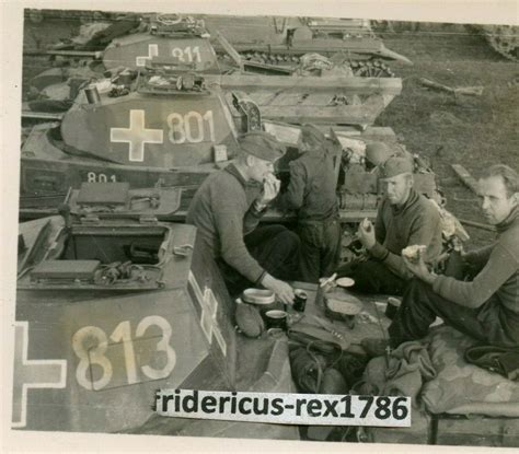 Foto Ostfront Polen 1939 Blitzkrieg 8 Pz Rgt 36 Panzer Kennung 813 801