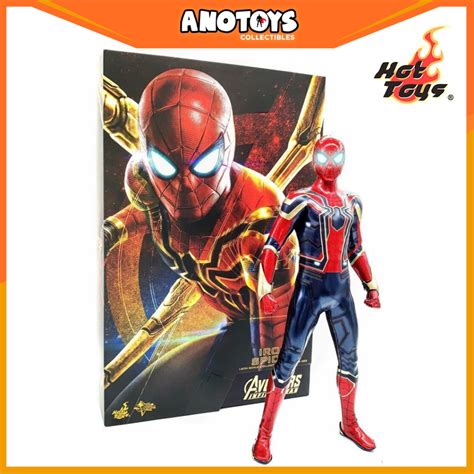 HOT TOYS AVENGERS INFINITY WAR IRON SPIDER COLLECTIBLE FIGURE 1 6TH MMS482 Shopee Philippines