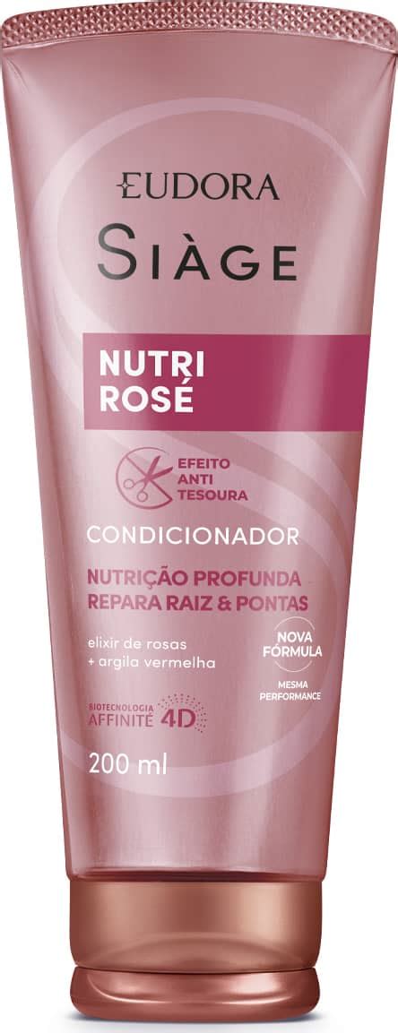 Condicionador Eudora Si Ge Nutri Ros Beleza Na Web