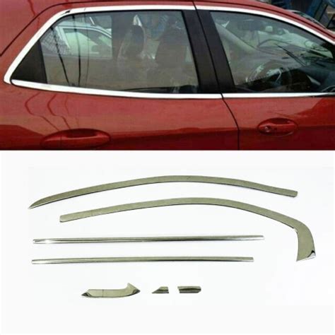 Maruti Suzuki Ciaz Full Window Chrome Garnish Trims Set Of 14Pcs