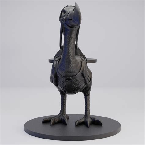 Hot Goblin Axe Beak Mount